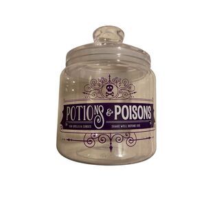 Halloween Potions Storage Spooky Container Home Decor Art Crafts Goth Gothic